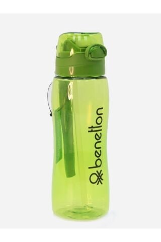 Benetton Yeşil Kilitli Kapak Tritan Matara Suluk 700 ml