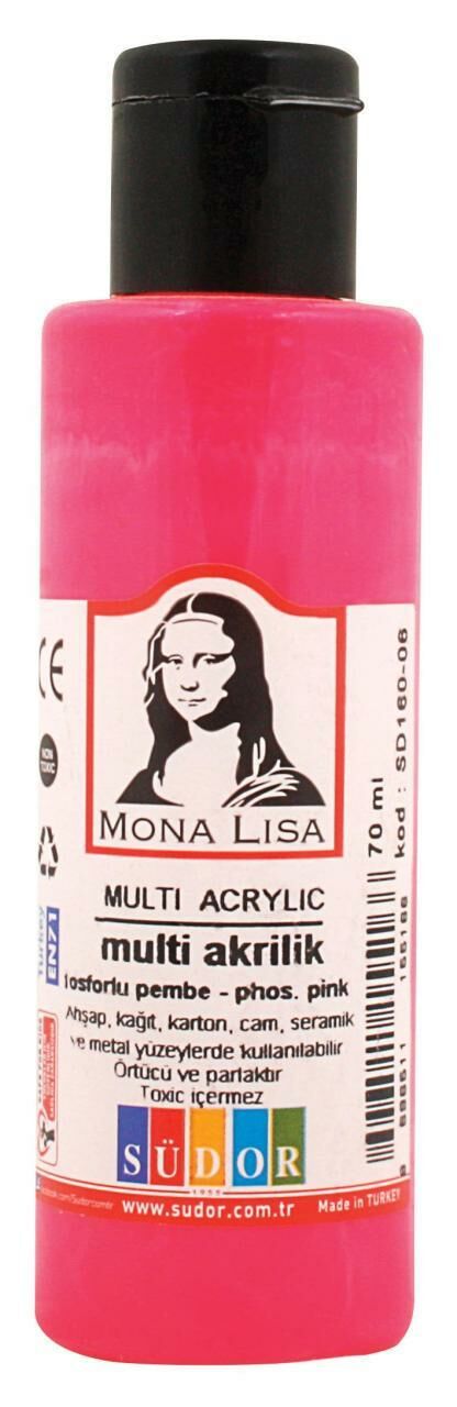 Südor Monalisa Multi Akrilik Boya Pembe 70ml