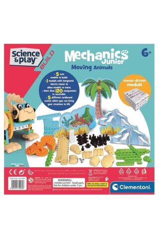 Clementoni 75060 Mekanik Laboratuvarı Junior Hareketli Hayvanlar