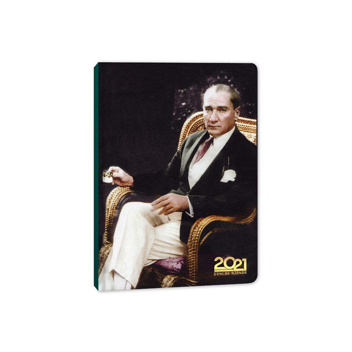 Keskin Color 14x20 Günlük Atatürk Ajanda - Türk Kahvesi