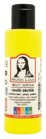 Südor Monalisa Multi Akrilik Boya Sarı 70ml