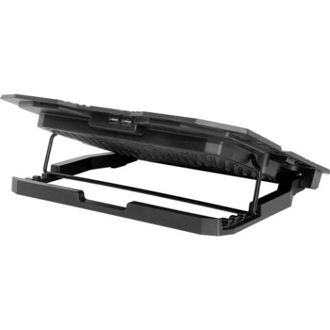 5232st 5 Adet Işıklı Fanlı Full Mesh Tasarım Ledli Lcd Kontrol Panelli Pro Standlı Notebook Soğutucu