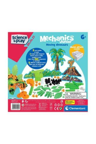 +6 Yaş Mechanics Junior Hareketli Dinozorlar (clementoni)