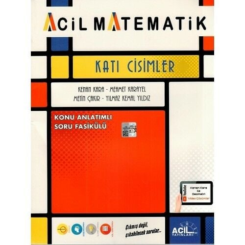 Acil Yayınları Katı Cisimler Konu Anlatımlı Soru Fasikülü