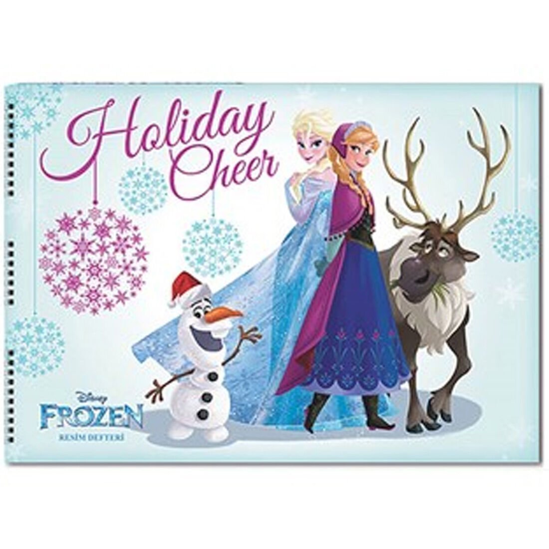 Keskin Color 35x50cm Frozen 15 Yaprak Resim Defteri Spiralli