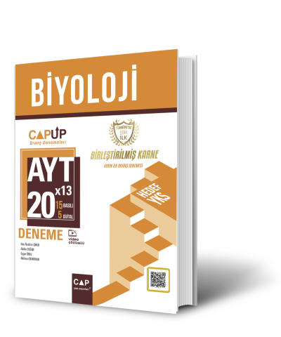 Çap Yayınları AYT Biyoloji 20 x 13 Up Deneme