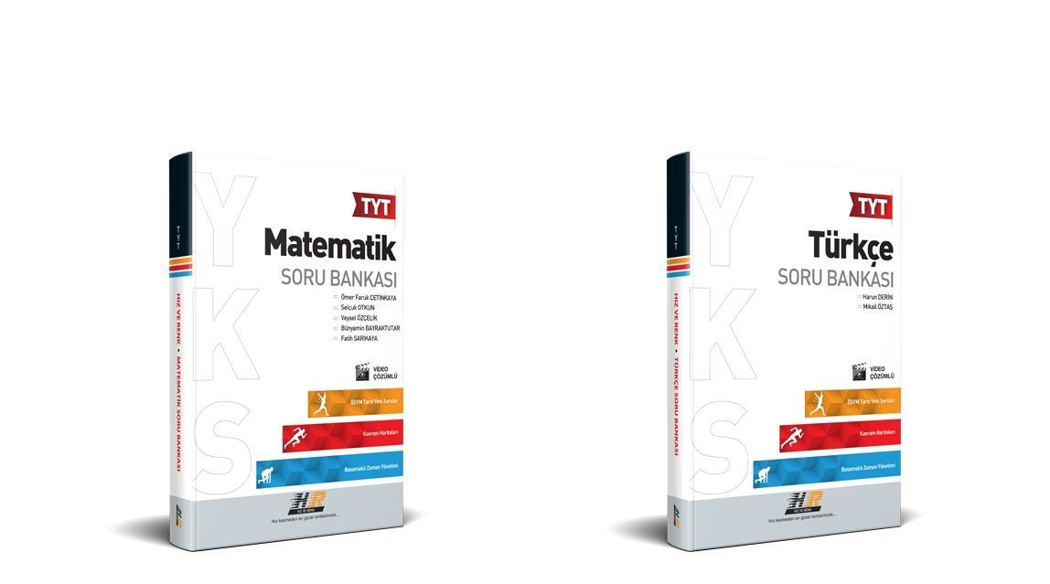 Hız ve Renk Yayınları TYT Matematik+ TYT Türkçe Soru Bankası
