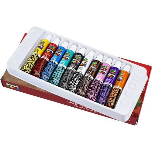Nova Color Guaj Boya 10 Renk 7gr