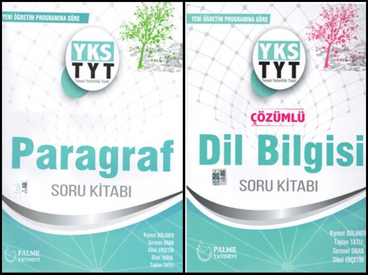 Palme Yayınları TYT Paragraf+ TYT Dil Bilgisi Soru Kitabı