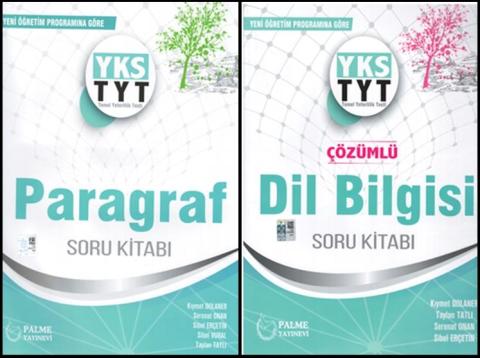 Palme Yayınları TYT Paragraf+ TYT Dil Bilgisi Soru Kitabı