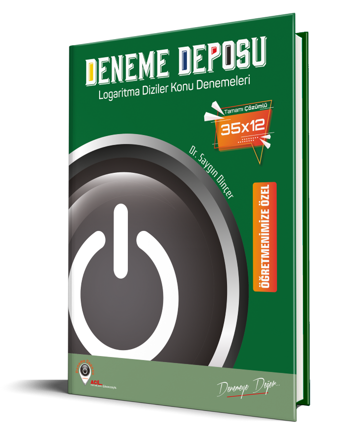 Acil Yayınlar AYT Logaritma Dizileri Deneme Deposu
