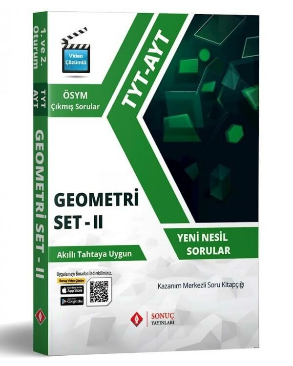 Sonuç Yayınları TYT AYT Geometri Set 2