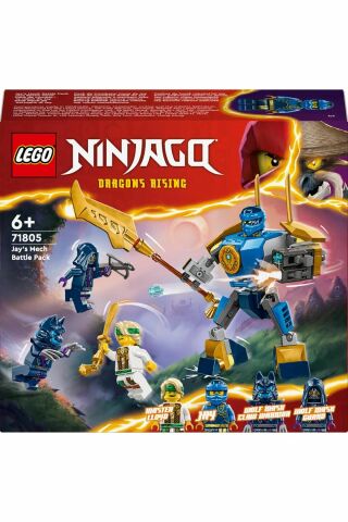 ® NINJAGO® Jay’in Robotu Savaş Paketi 71805  - 6 Yaş ve Üzeri İçin Yapım Seti (78 Parça)