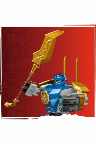 ® NINJAGO® Jay’in Robotu Savaş Paketi 71805  - 6 Yaş ve Üzeri İçin Yapım Seti (78 Parça)