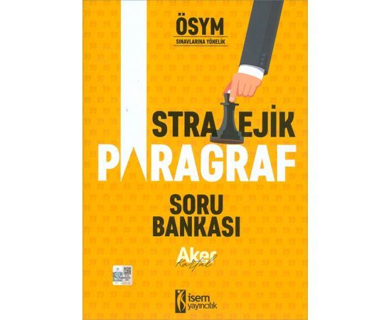 İsem Yayıncılık 2021 Tüm Sınavlar İçin Stratejik Paragraf Soru Bankası