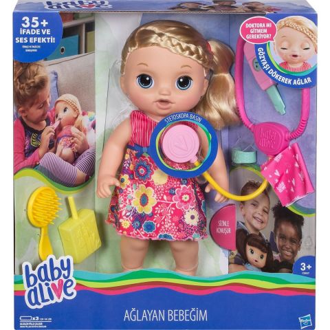 Baby Alive Eğlenceli Ağlayan Bebeğim