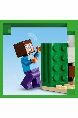 ® Minecraft® Steve'in Çöl Keşfi 21251  - 6 Yaş ve Üzeri İçin Yapım Seti (75 Parça)