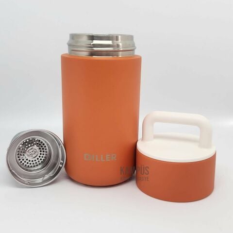 Diller 9062 350ml Turuncu-Beyaz Termos