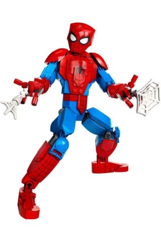 ® Marvel Örümcek Adam Figürü 76226 – 8 Yaş ve Üzeri için Model Yapım Seti (258 Parça)