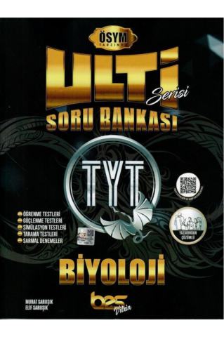 Bes Yayınları TYT Biyoloji Ulti Serisi Soru Bankası