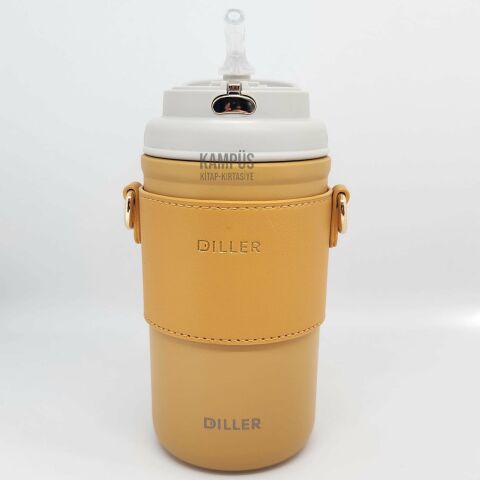 Diller 8990 580ml Turuncu Taşıma Askılı Yeni Seri Termos