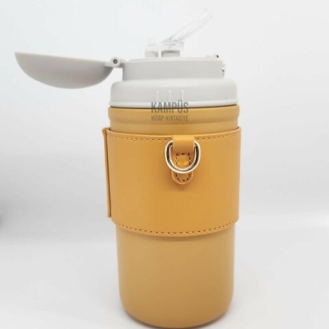 Diller 8990 580ml Turuncu Taşıma Askılı Yeni Seri Termos