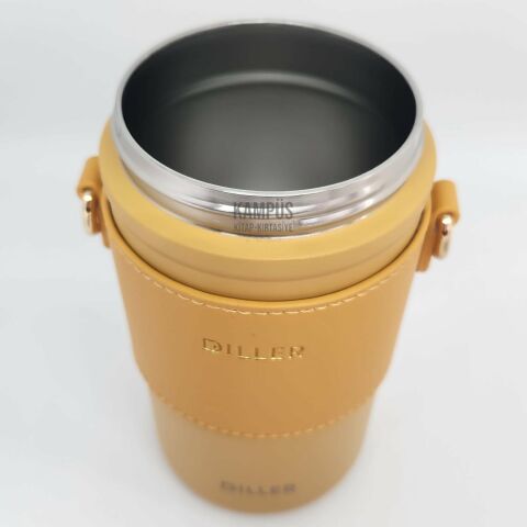Diller 8990 580ml Turuncu Taşıma Askılı Yeni Seri Termos