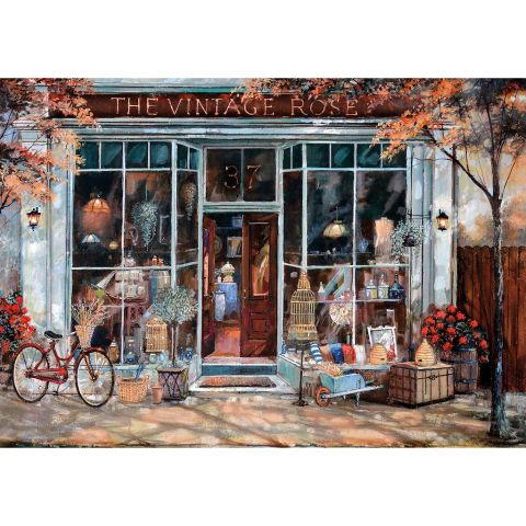 KS Games 1000 Parça Puzzle The Vintage Shop Place