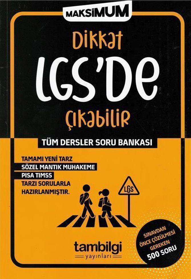 Tambilgi Yayınları Dikkat Lgs de Çıkabilir Tüm Dersler Soru Bankası