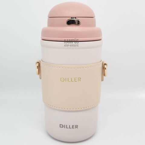 Diller 8990 580ml Pembe Taşıma Askılı Yeni Seri Termos