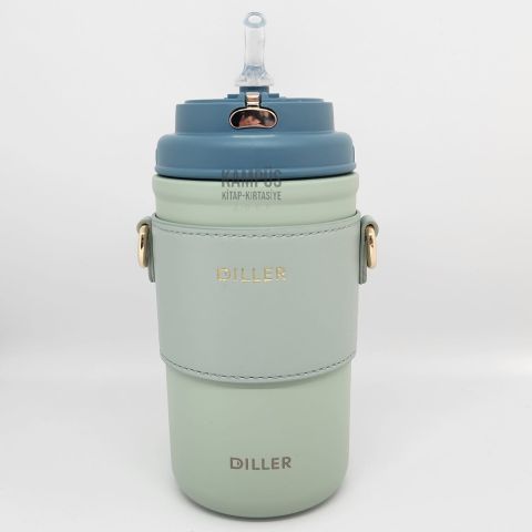 Diller 8990 580ml Açık Yeşil Taşıma Askılı Yeni Seri Termos