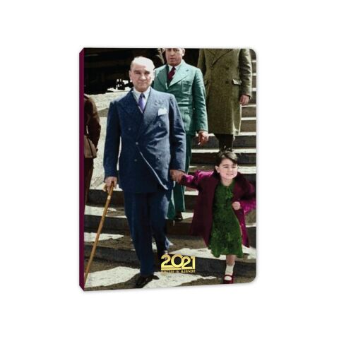 Keskin Color 17x24 Haftalık Atatürk Ajanda - Ülkü'yle