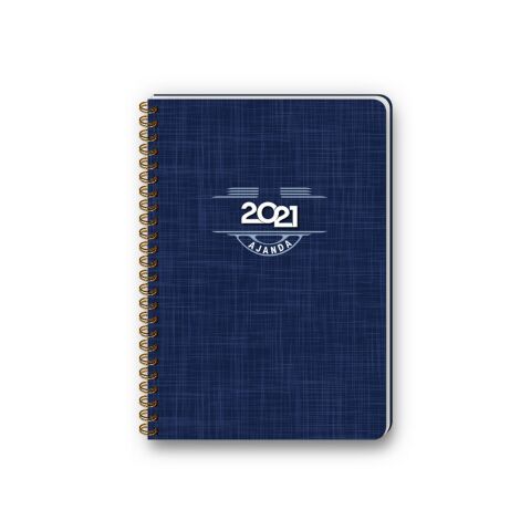 Keskin Color 14x20 Günlük Ajanda - Denim Mavi