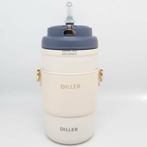 Diller 8990 580ml Beyaz Taşıma Askılı Yeni Seri Termos