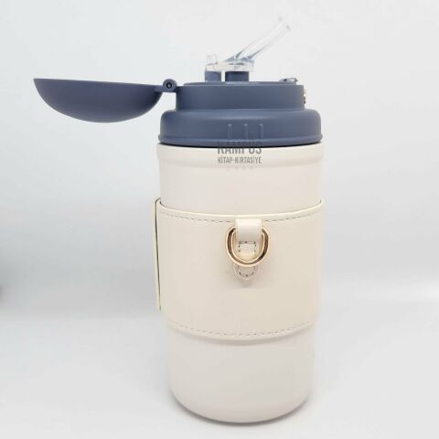 Diller 8990 580ml Beyaz Taşıma Askılı Yeni Seri Termos
