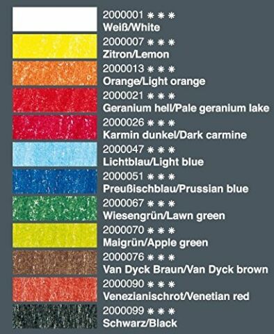 Lyra Rembrandt Polycolor Kuru Boya Kalemi 12 Renk Set