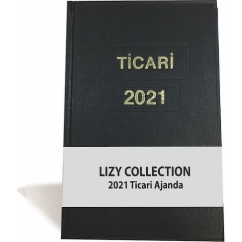 Lizy Ticari Ajanda, 2021 Yılı 17 x 25 cm