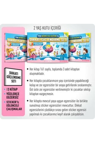 Dikkati Güçlendirme Seti 2 Yaş