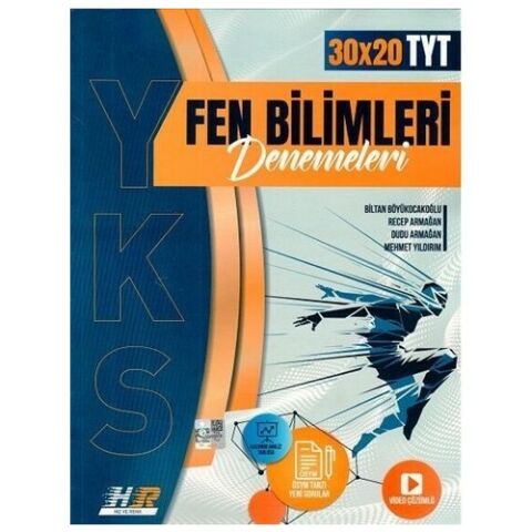 Hız ve Renk Yayınları TYT Fen Bilimleri 30 x 20 Denemeleri
