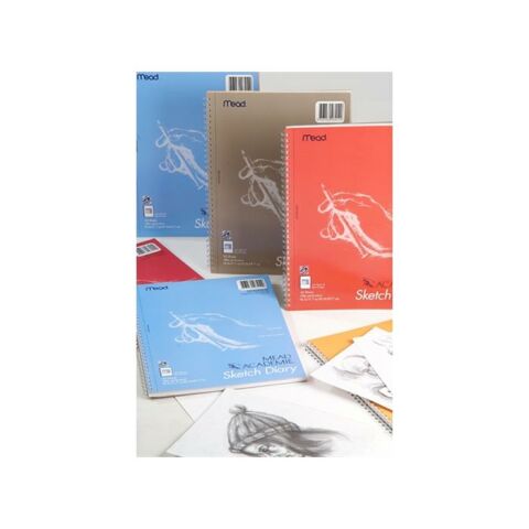 Mead Çizim Defteri Academie A4 50 Yaprak Sketch Diary Spiralli Defter