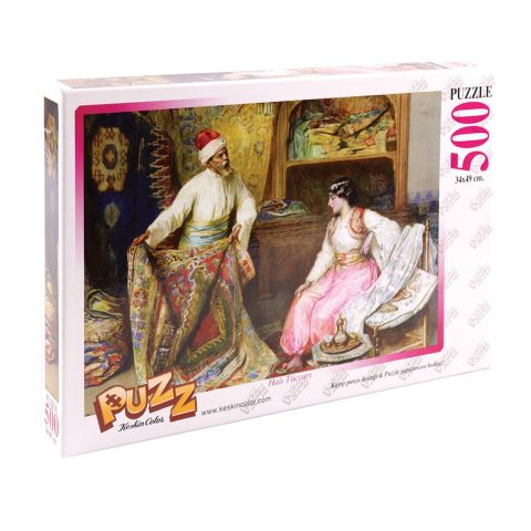 Keskin Color Puzz 500 Parça 34x49 cm Puzzle Halı Tüccarı (260413-99)