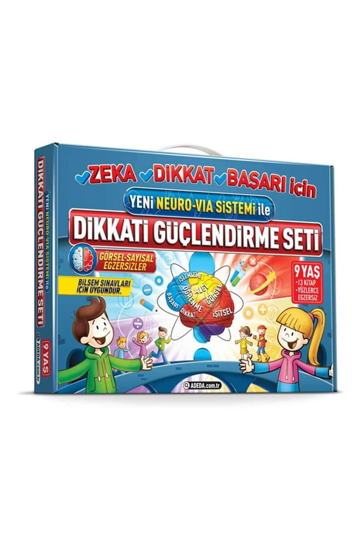 Dikkati Güçlendirme Seti - Yeni Neuro Via Sistemi Ile (9 Yaş) - - Osman Abalı