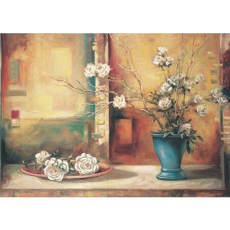 Keskin Color Yapboz 34x49 Cm 500 lü Puzzle Beyaz Gül 260411-99