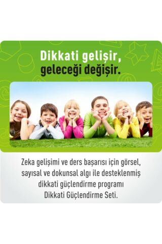 Adeda Dikkati Güçlendirme Seti 10 Yaş - Yeni Neuro Via Sistemi Ile