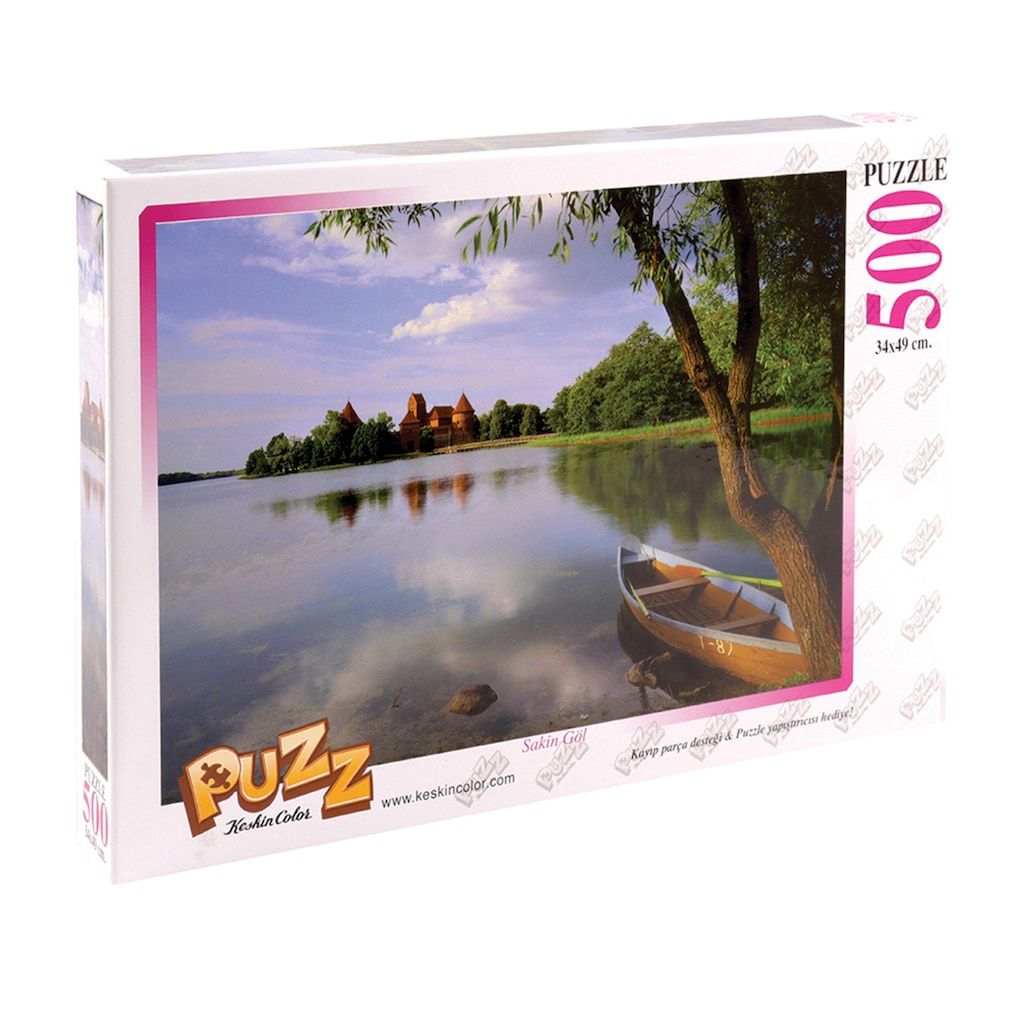 Keskin 500 Parça 34x49 cm Puzzle Sakin Göl (260407-99)