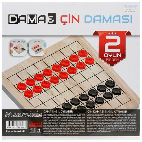 Maketçiniz Dama&Çin Daması