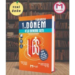 Mozaik Yayınları LGS 1. Dönem Turuncu 4 lü Deneme Seti