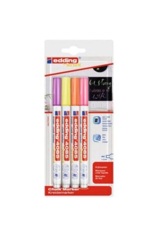 4085 Tebeşir Chalk Kalem Seti Fosforlu 4'lü