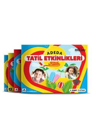 Adeda Tatil Etkinlikleri Kitabı 1.sınıf