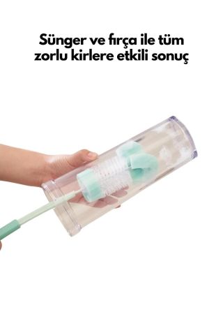 Vagonlife Bonny Temizleme Süngeri&Fırçası + 9 adet 3d Sticker Seti